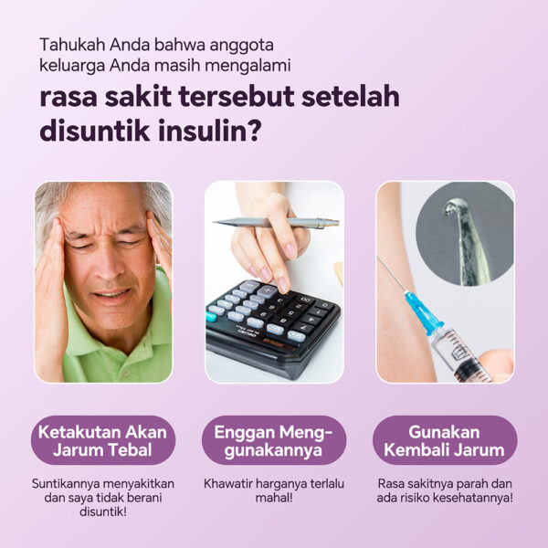 Sinofine Pen Needle / Jarum Insulin 31G 5mm by Sinocare Insulin Pen Needle Pack