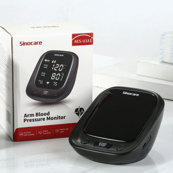 Tensimeter Digital AES-U181 Indikator Warna LED USB Tipe-C Sinocare